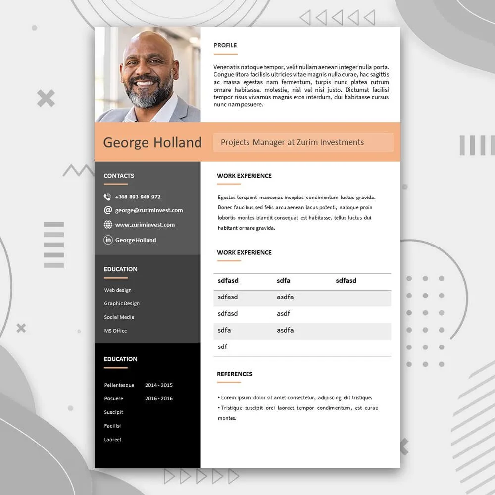 Modern Free Editable PowerPoint Template