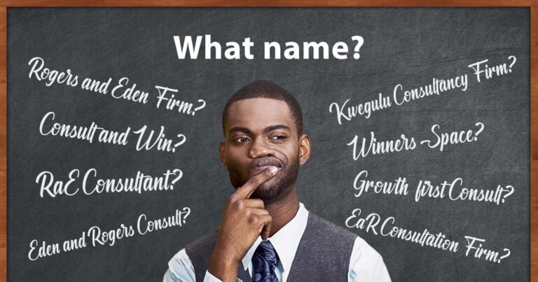 How to name a new company? - Black Guy thinking - The BeniTalk